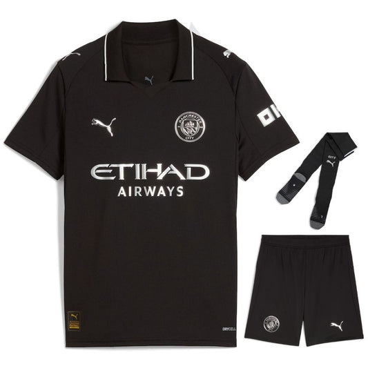 KIT ENFANT Manchester City Extérieur 2025/2026